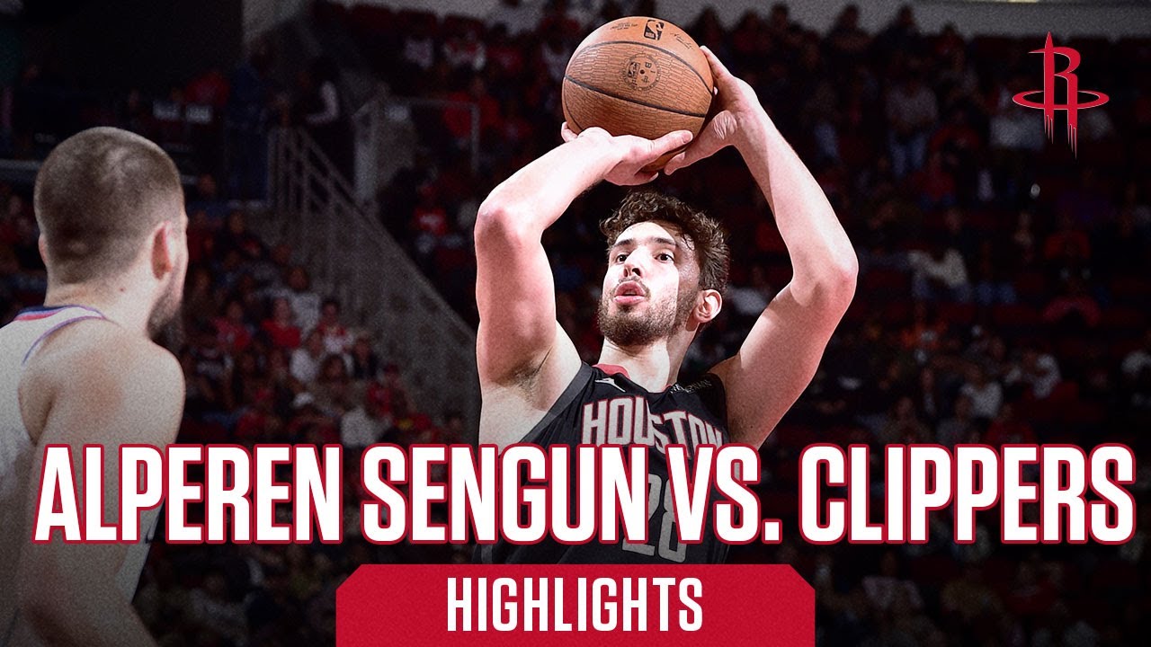 Alperen Sengun Triple Double Highlights vs. LA Clippers l Houston Rockets