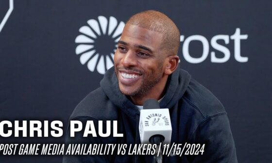 Chris Paul's Postgame vs Los Angeles Lakers | 11.15.2024