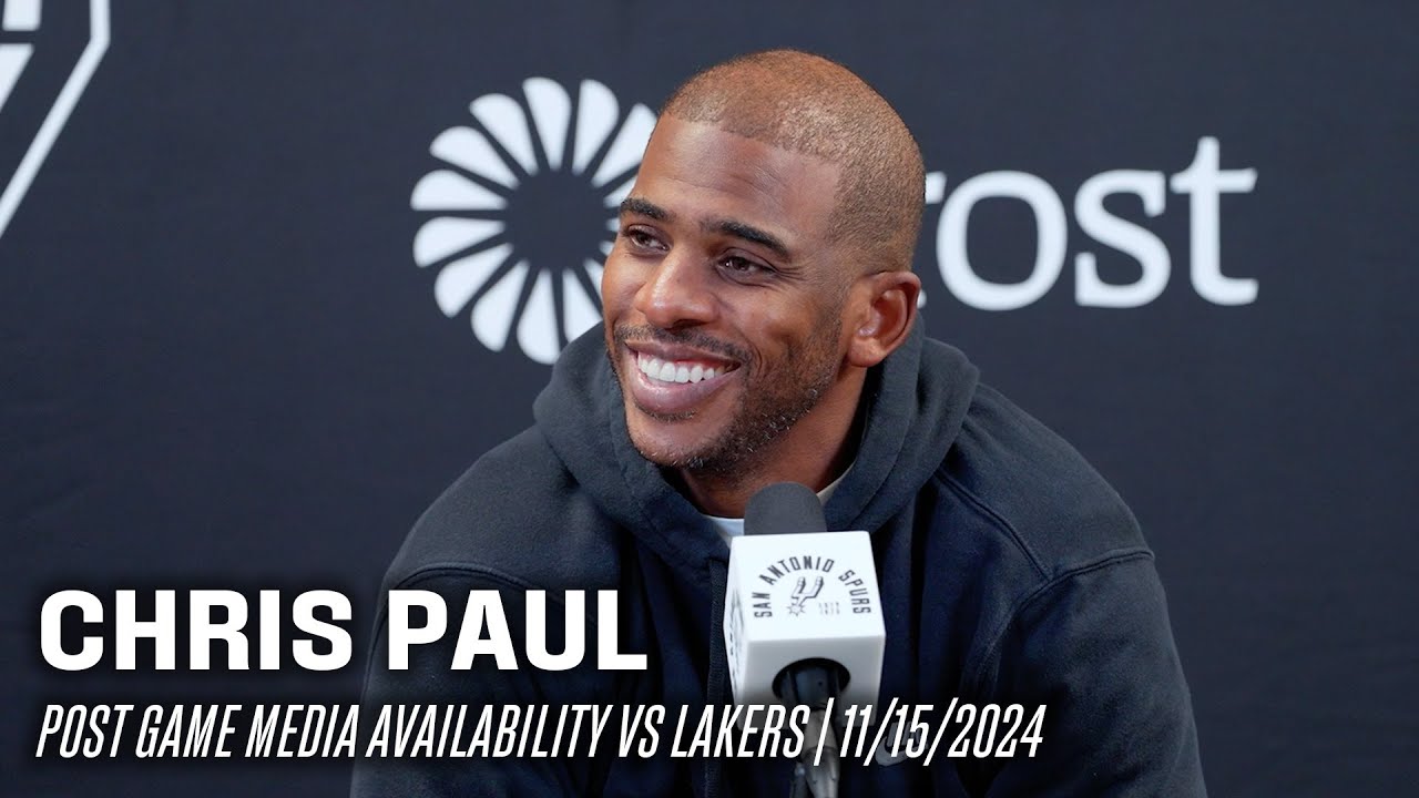 Chris Paul's Postgame vs Los Angeles Lakers | 11.15.2024