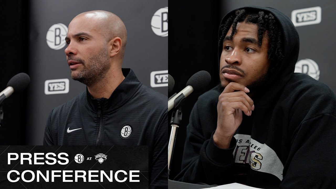 Jordi Fernández and Cam Thomas Post Game Press Conference | Nets at Knicks | November 15, 2024