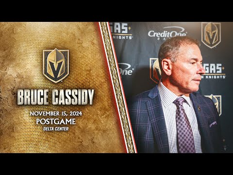 Bruce Cassidy Postgame 11/15: Raising The Intensity Level