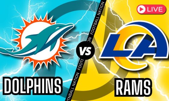 Miami Dolphins VS Los Angeles Rams - Live Stream 📺