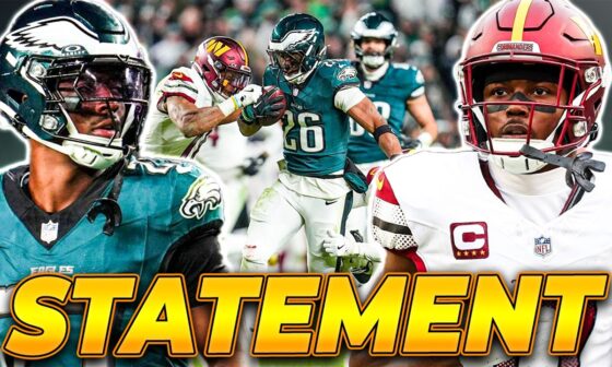 The Eagles just sent a MESSAGE to the NFC + Quinyon SILENCES star WR & Jalen Hurts Concussed!