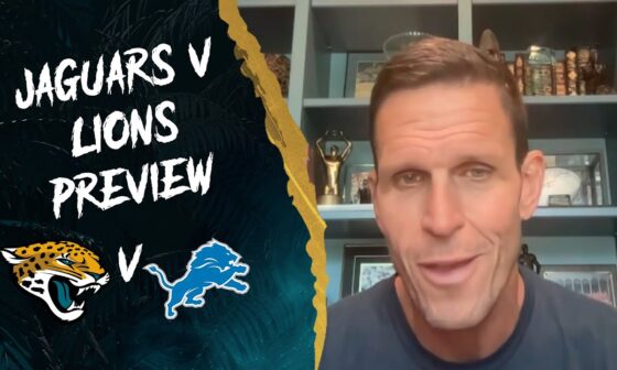 NFL Week 11 Preview || Tony Boselli Previews Jacksonville Jaguars v Detroit Lions