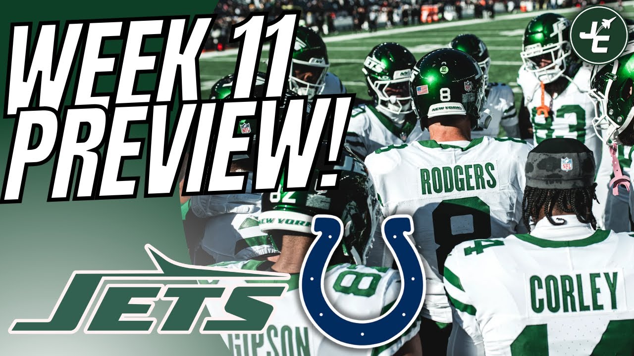 Indianapolis Colts vs New York Jets PREVIEW! | Week 11 2024