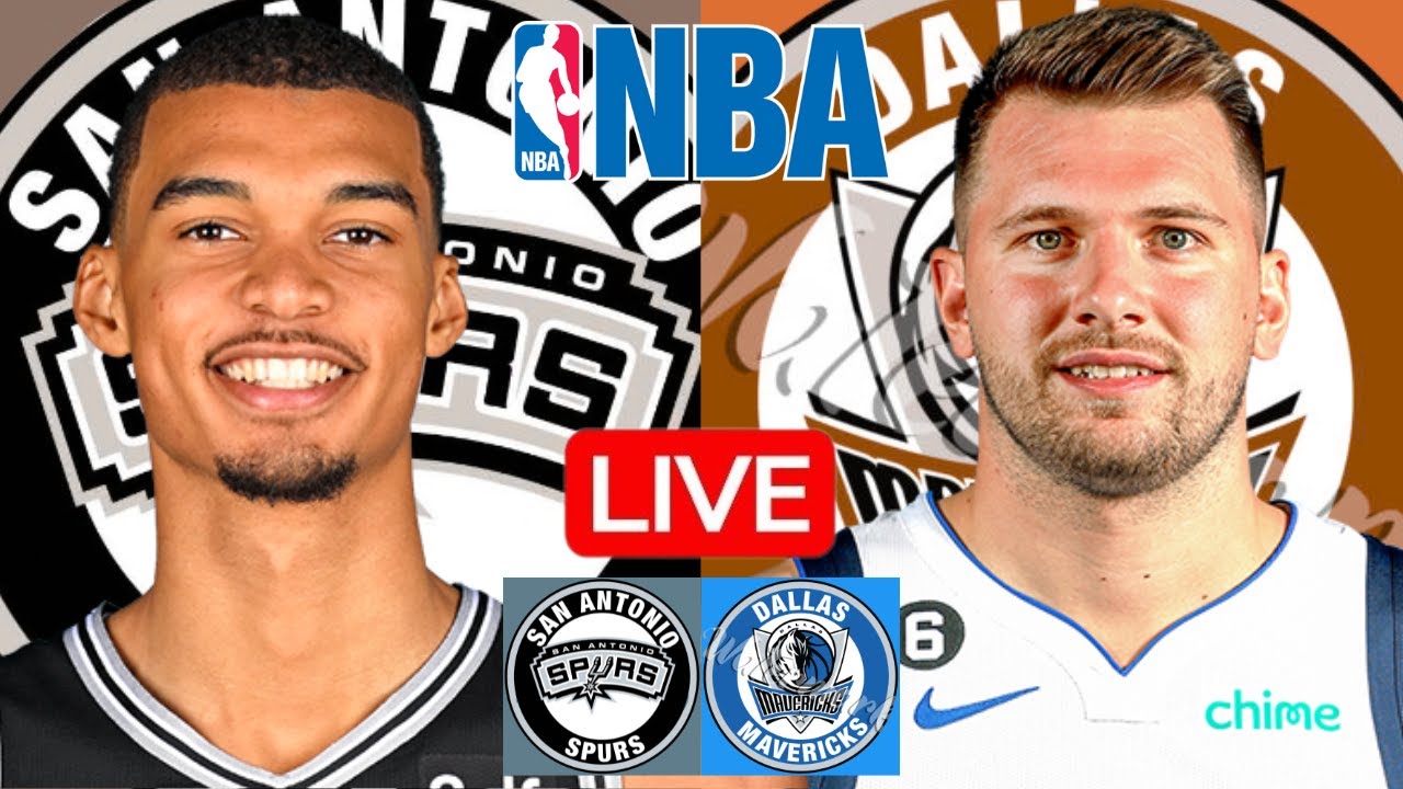 LIVE: SAN ANTONIO SPURS vs DALLAS MAVERICKS | NBA | PLAY BY PLAY | SCOREBOARD