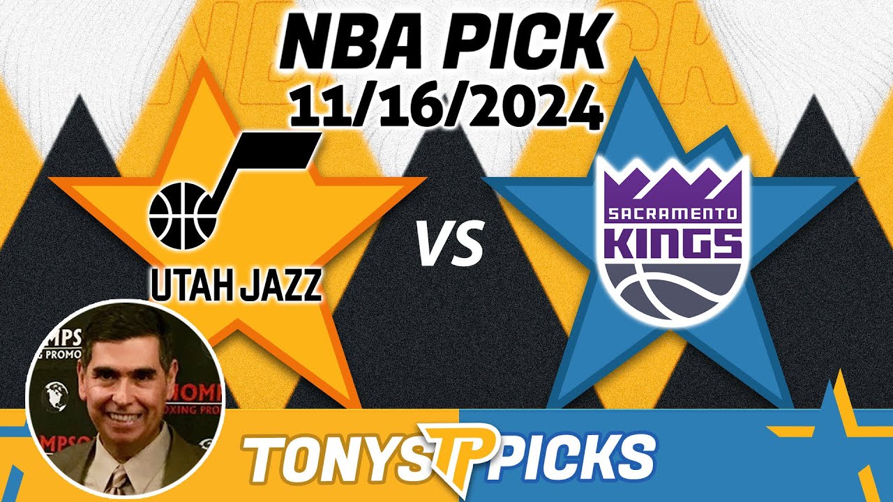 Utah Jazz vs. Sacramento Kings Pick 11/16/24 NBA Spread Prediction