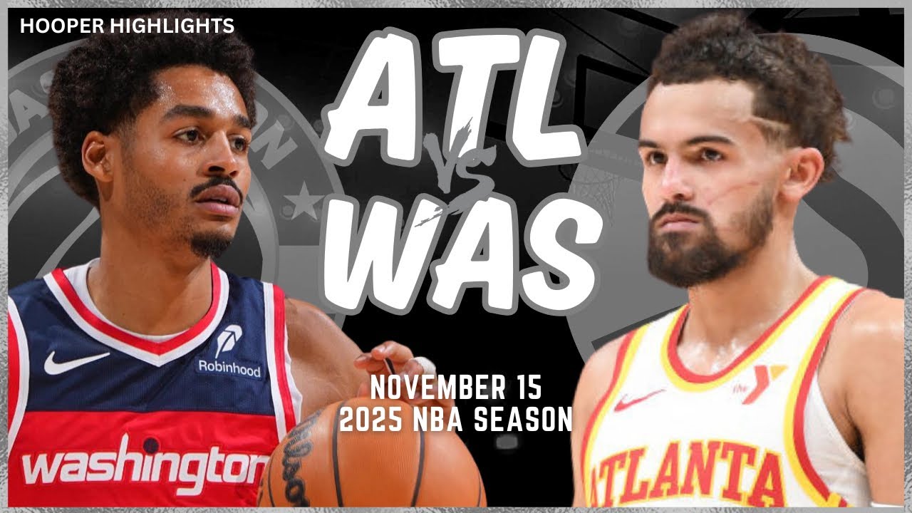 Atlanta Hawks vs Washington Wizards Full Game Highlights | Nov 15 | 2025 NBA Season