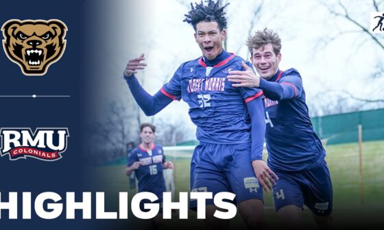 Oakland vs Robert Morris | Horizon Soccer Championship Final | Highlights - November 16, 2024