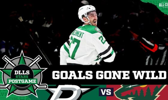 Dallas Stars outlast Minnesota Wild 2-1 | STARS POSTGAME