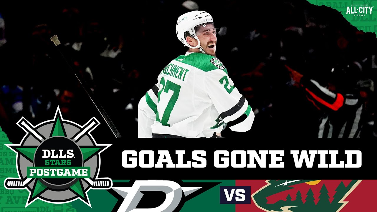 Dallas Stars outlast Minnesota Wild 2-1 | STARS POSTGAME