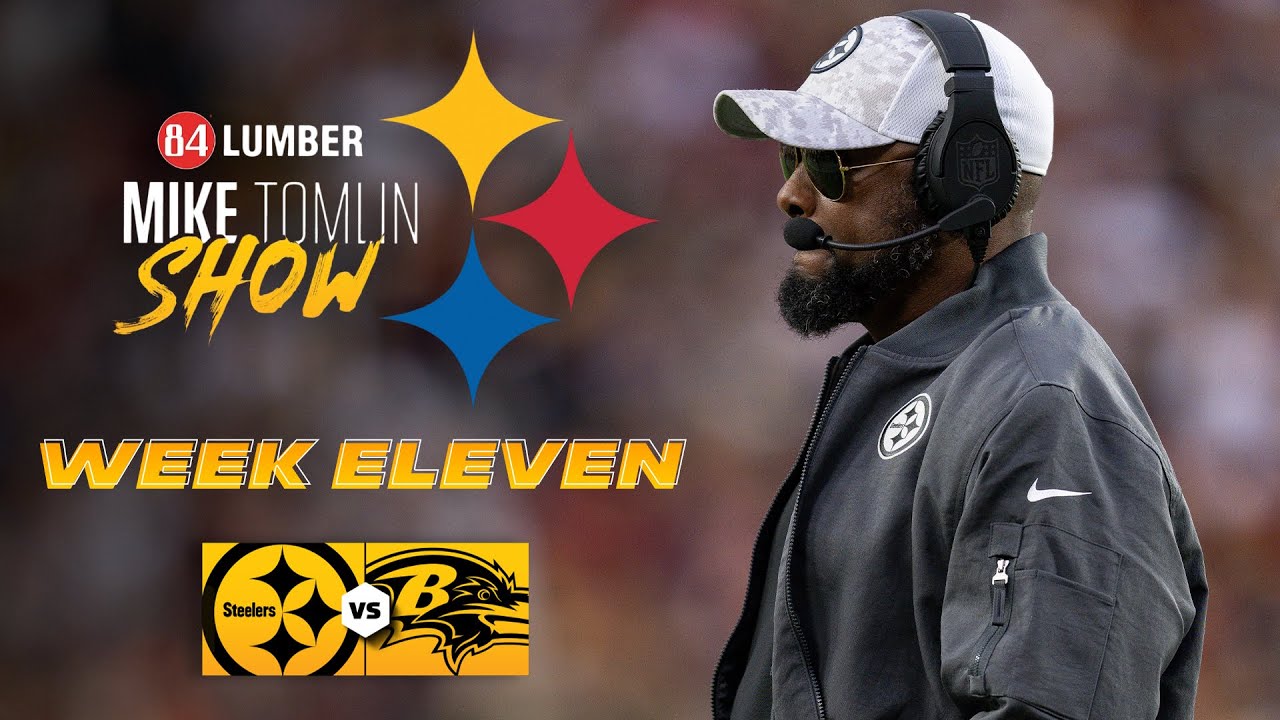 The Mike Tomlin Show: Week 11 vs Baltimore Ravens | Pittsburgh Steelers