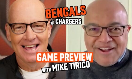 Bengals at Chargers Game Preview with MIKE TIRICO | Week 11