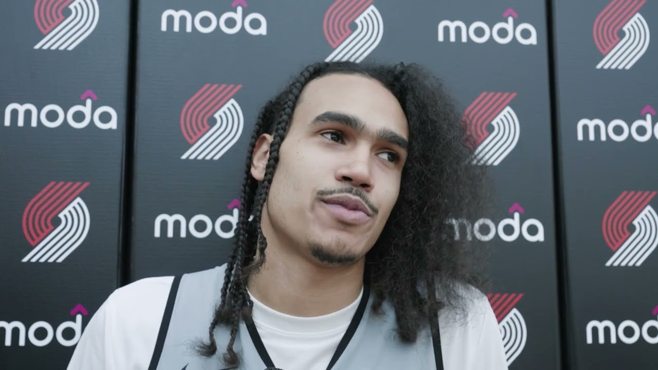 Dalano Banton Media Availability | November 16, 2024 | Portland Trail Blazers