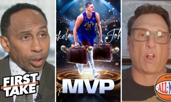 FIRST TAKE | "Back-to-back MVPs for Jokic!" - Tim Legler tells Stephen A. on Nuggets beat Mavericks