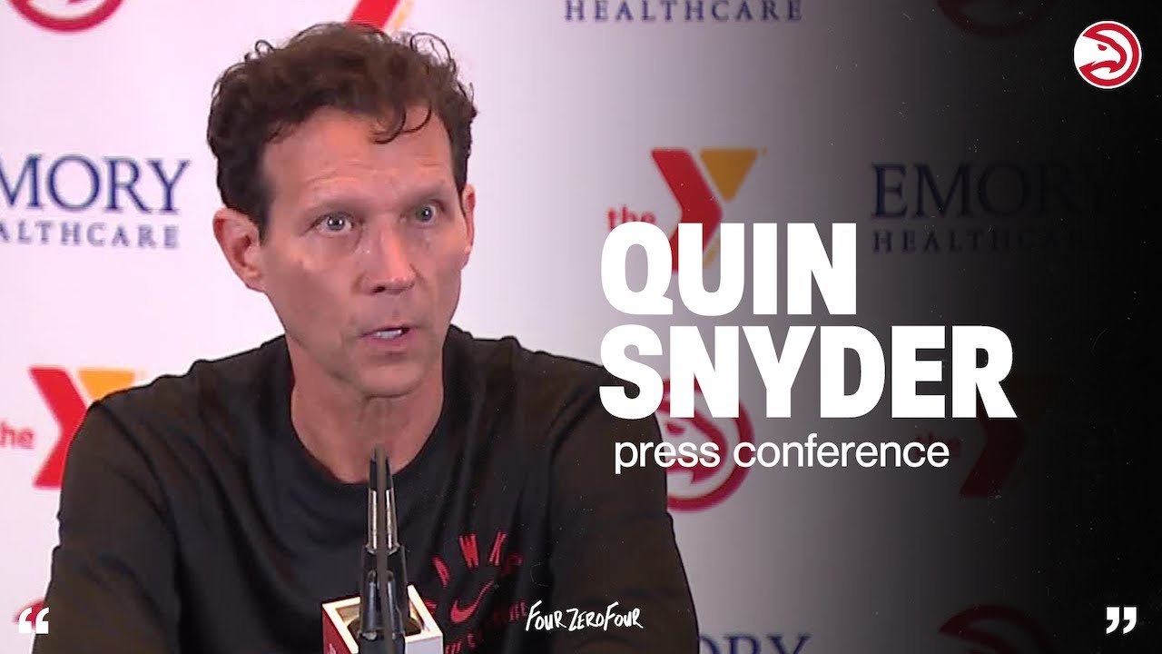 Atlanta Hawks vs. Wizards Postgame Press Conference: Quin Snyder