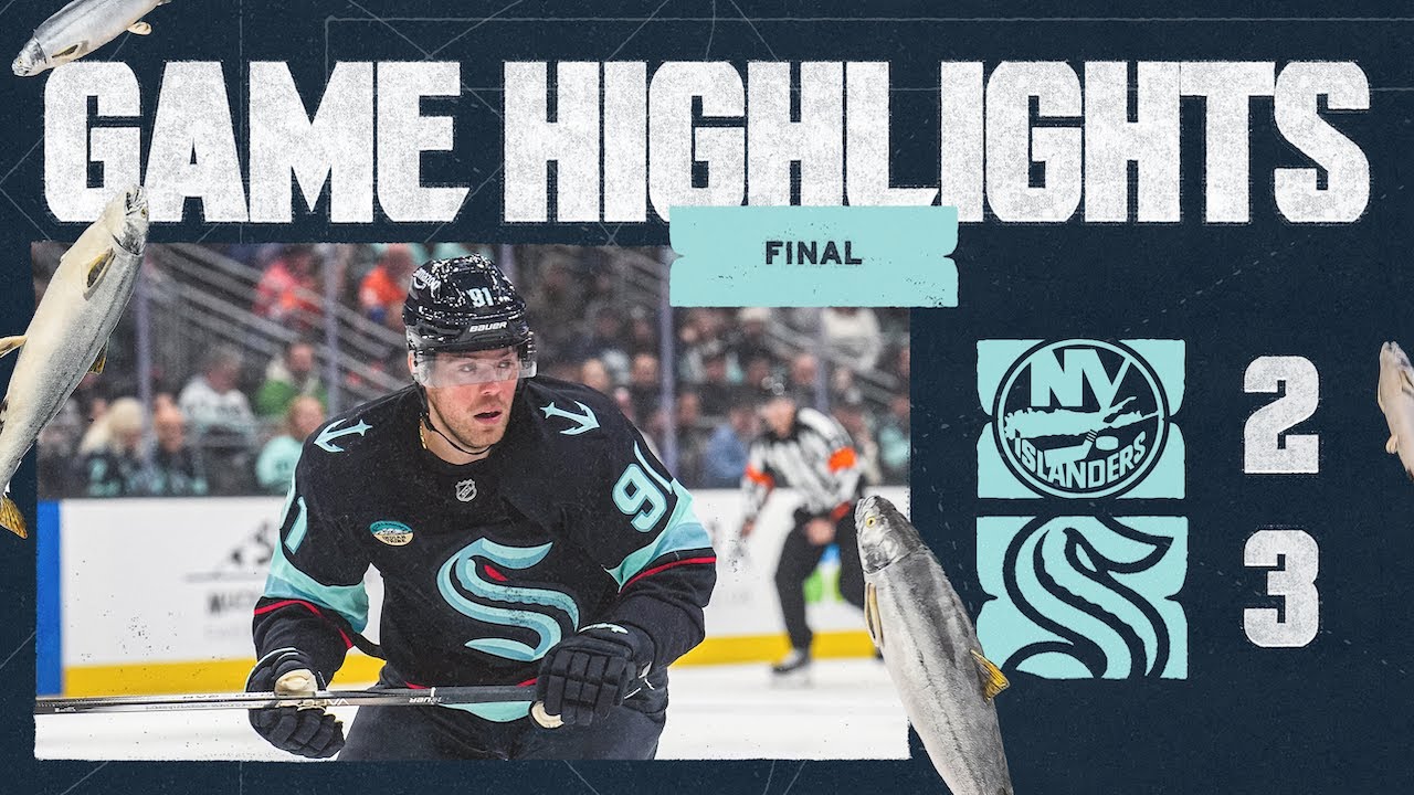 Seattle Kraken vs. New York Islanders | 11/16 Game Highlights