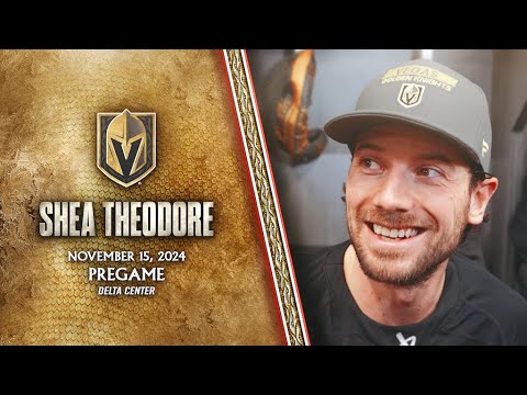 Shea Theodore Pregame 11/15: Excited For Brayden McNabb Extension!