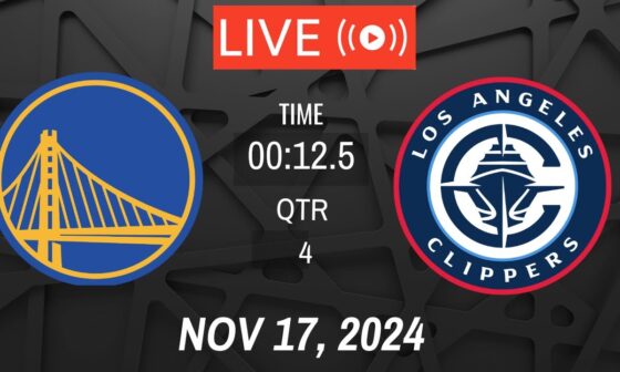 NBA LIVE! Golden State Warriors vs LA Clippers I November 17, 2024 Warriors vs Clippers 2K Live