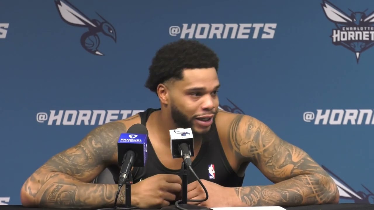 Hornets vs Bucks: Miles Bridges Postgame Media Availability | 11/16/2024