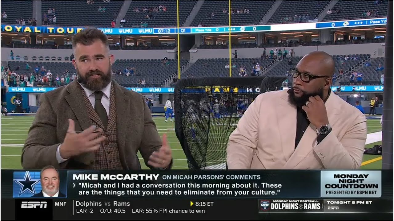 Cowboys need to "Clean the House"! - Jason Kelce reacts to Micah Parson & Mike McCarthy drama