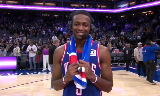 Kings guard De'Aaron Fox on scoring 109 points in last TWO games