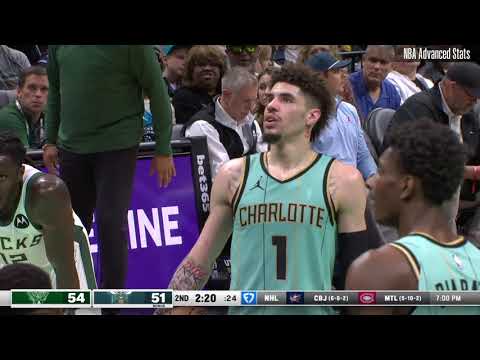 LaMelo Ball | Charlotte Hornets vs. Milwaukee Bucks | Full Box Score