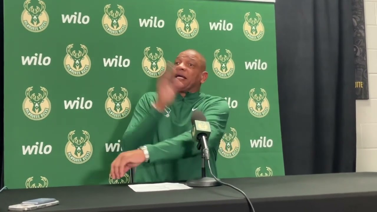 Doc Rivers postgame: Bucks head coach has strong reaction about 'phantom' foul called on Giannis