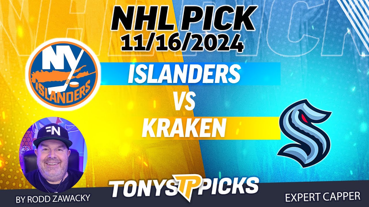 New York Islanders vs Seattle Kraken 11/16/24 NHL Prediction Today