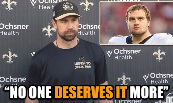 New Orleans Saints OC Klint Kubiak on Trevor Penning Development in 2024 | James Skrmetta