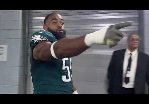 Watch the Eagles players and fans mock the Dallas Cowboys at AT&T