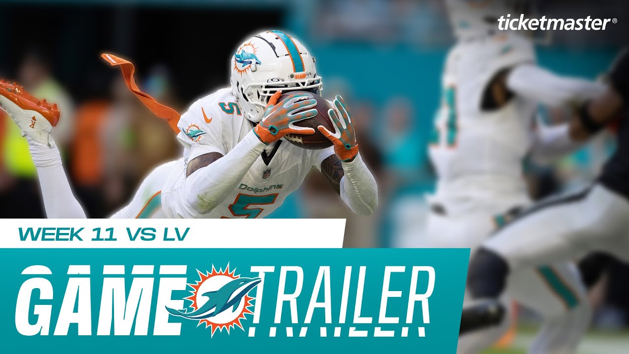 All it takes is a SPARK... IGNITE IT! l Week 11 Game Trailer l Miami Dolphins