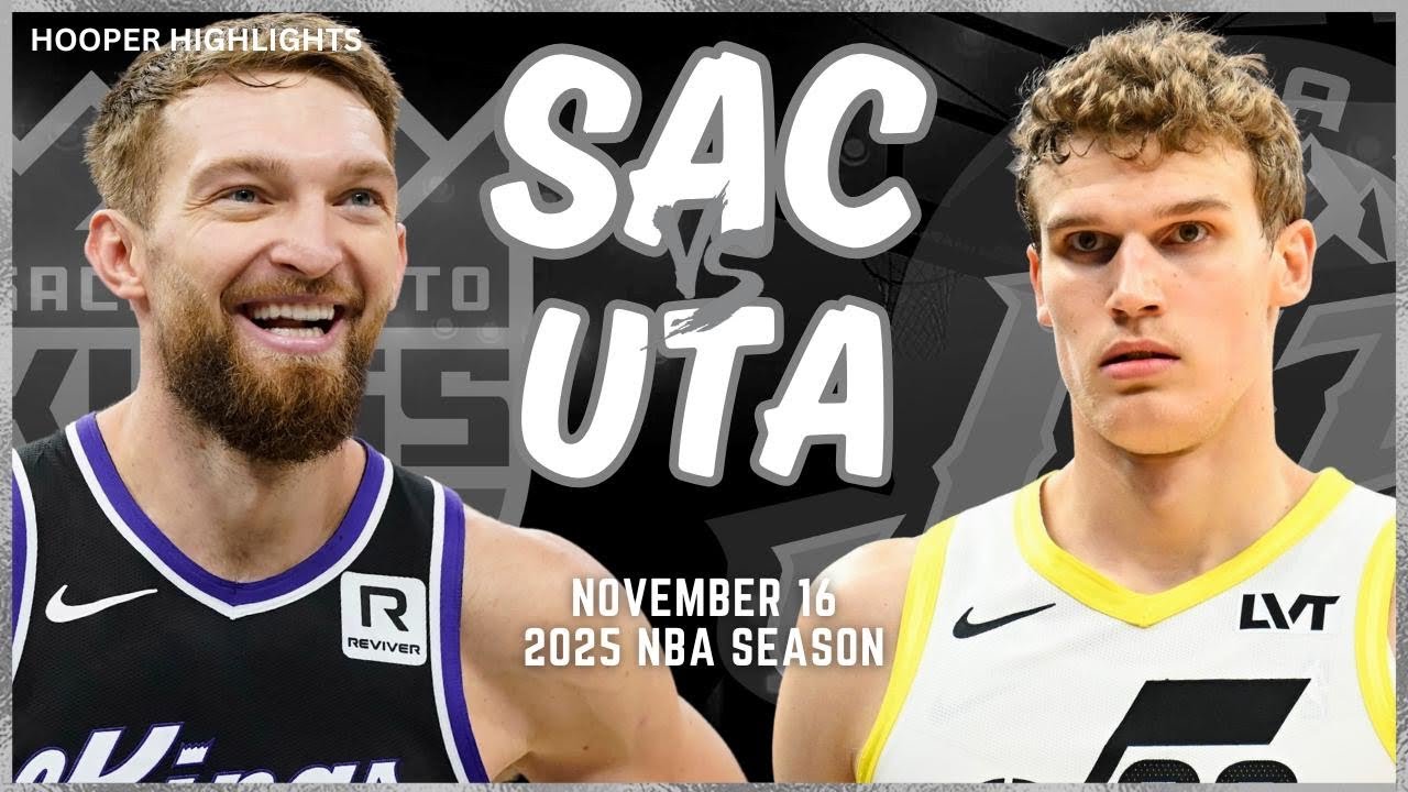 Utah Jazz vs Sacramento Kings Full Game Highlights | Nov 16 | 2025 NBA Season