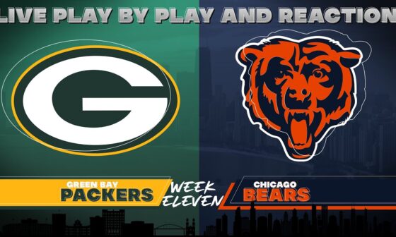 Packers vs Bears Live Play by Play & Reaction