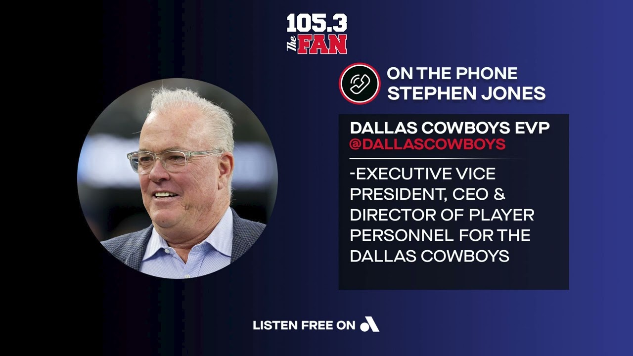 Stephen Jones on 105.3 The Fan 11-15-24 | Dallas Cowboys 2024