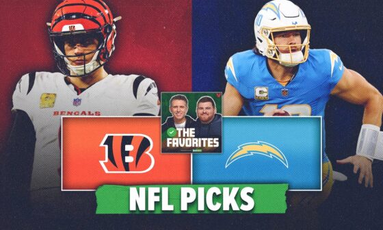 Cincinnati Bengals vs Los Angeles Chargers BEST BETS! NFL Picks & Predictions |The Favorites Podcast