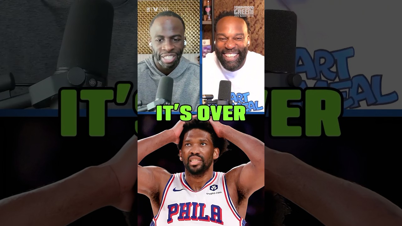 76ers are “the Desperate Housewives of basketball” 🤣 #nba #sixers #joelembiid #draymondgreen