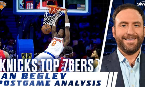 NBA Insider reacts to Knicks win in NBA Cup opener over 76ers | SNY