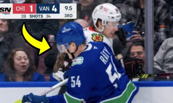 The Vancouver Canucks OWN Connor Bedard...