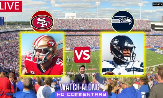 49ers vs Seahawks | NFL 2024 |  San Francisco 49ers v Seattle Seahawks Live Watch Along