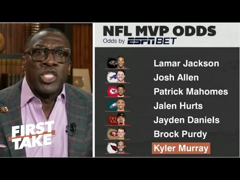 FIRST TAKE | Lamar Jackson is absolutely dominating MVP race! - Shannon rips Kyle Murray's MVP hope