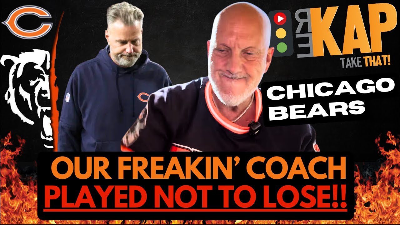 REKAP: 🏈 Chicago Bears 20-19 loss to Green Bay Packers. ‘Our freakin’ coach played not to lose!!’