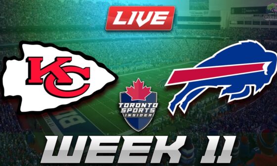 Kansas City Chiefs vs Buffalo Bills LIVE Stream Game Audio | NFL Week 11 LIVE Streamcast & Chat