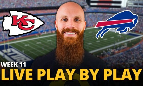 Chiefs vs Bills LIVE play by play reaction! | Week 11