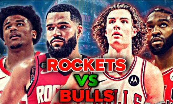 Houston Rockets vs Chicago Bulls | NBA | Live Stream Commentary