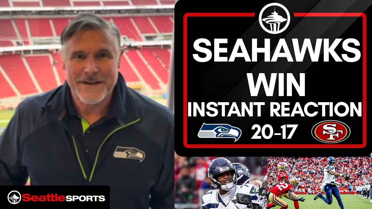 INSTANT REACTION: #Seahawks WIN 20-17 vs 49ers