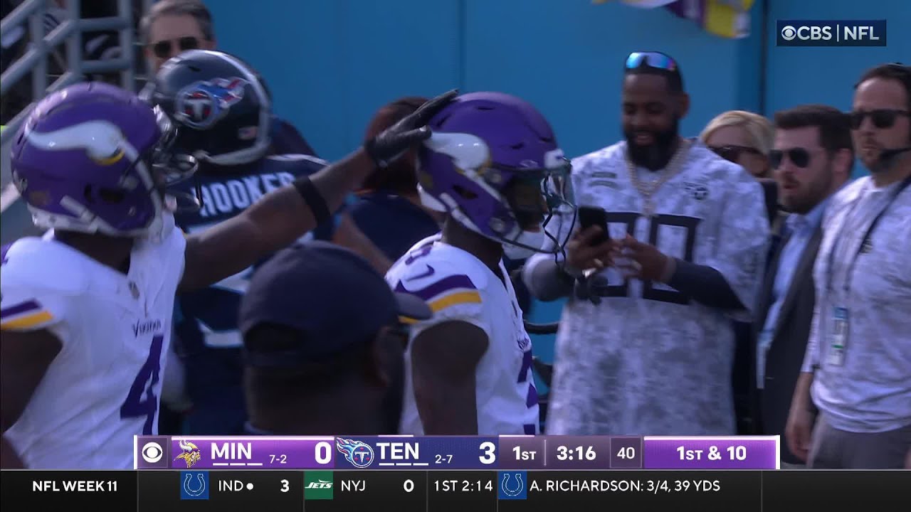 Minnesota Vikings Highlights vs. Tennessee Titans | 2024 Regular Season Week 11