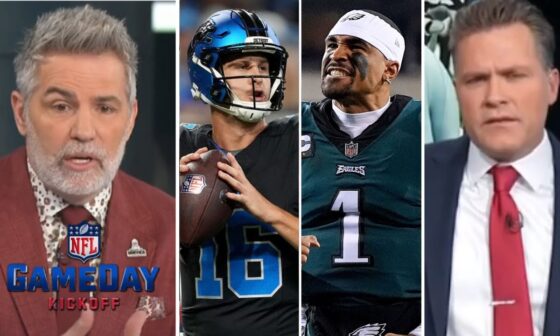 NFL GameDay | "No way in hell are the Eagles in the same tier as Lions! - Kyle Brandt tells Warner