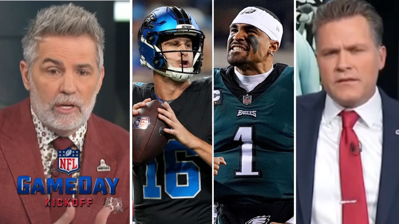 NFL GameDay | "No way in hell are the Eagles in the same tier as Lions! - Kyle Brandt tells Warner