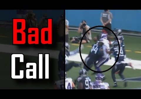 Wrong call leads to TD | Tennessee Titans Vs Minnesota Vikings